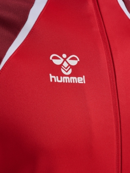 Kinder Hummel Lead 2.0 Trainingsjacke - True red/Maroon